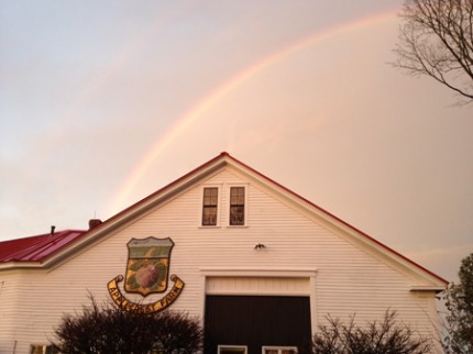 Applecrest Farms Orchard rainbow